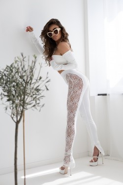 24H WHITE CAMILLE PANTS-...