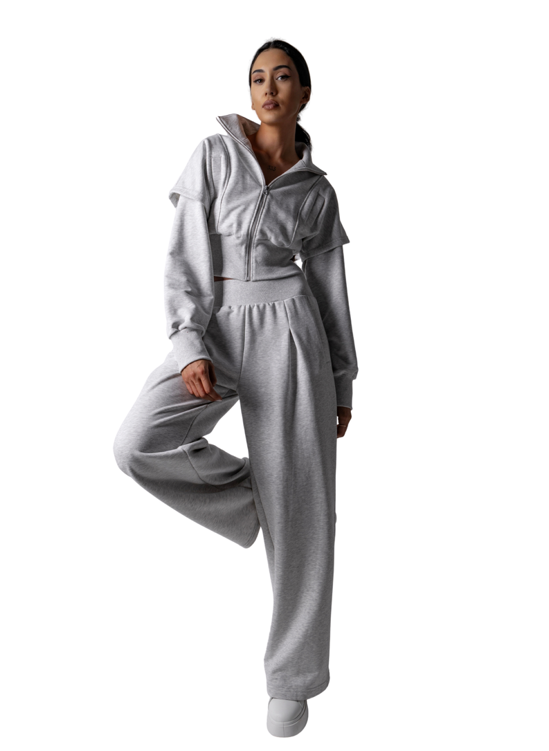 FIFTH AVENUE SET women’s tracksuit set grey