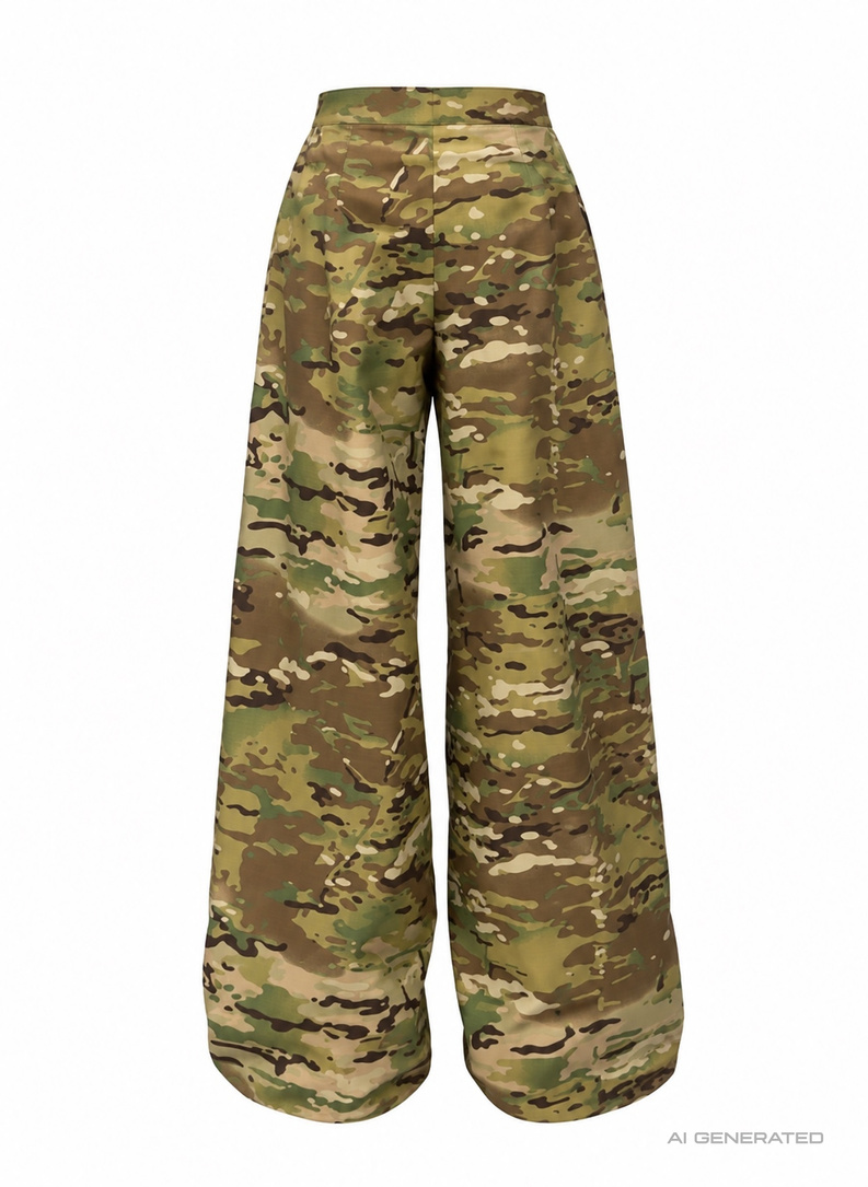 Olive camo trousers COMMAND PANTS