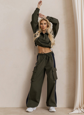Women's UPTOWN REBEL SWEATSHIRT olive
