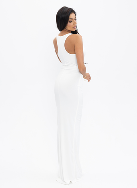 AMARA DRESS in ecru