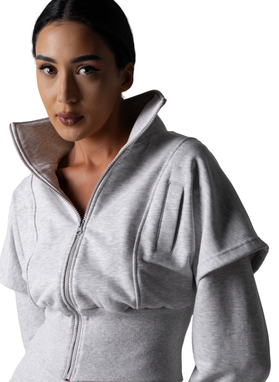 FIFTH AVENUE SET women’s tracksuit set grey