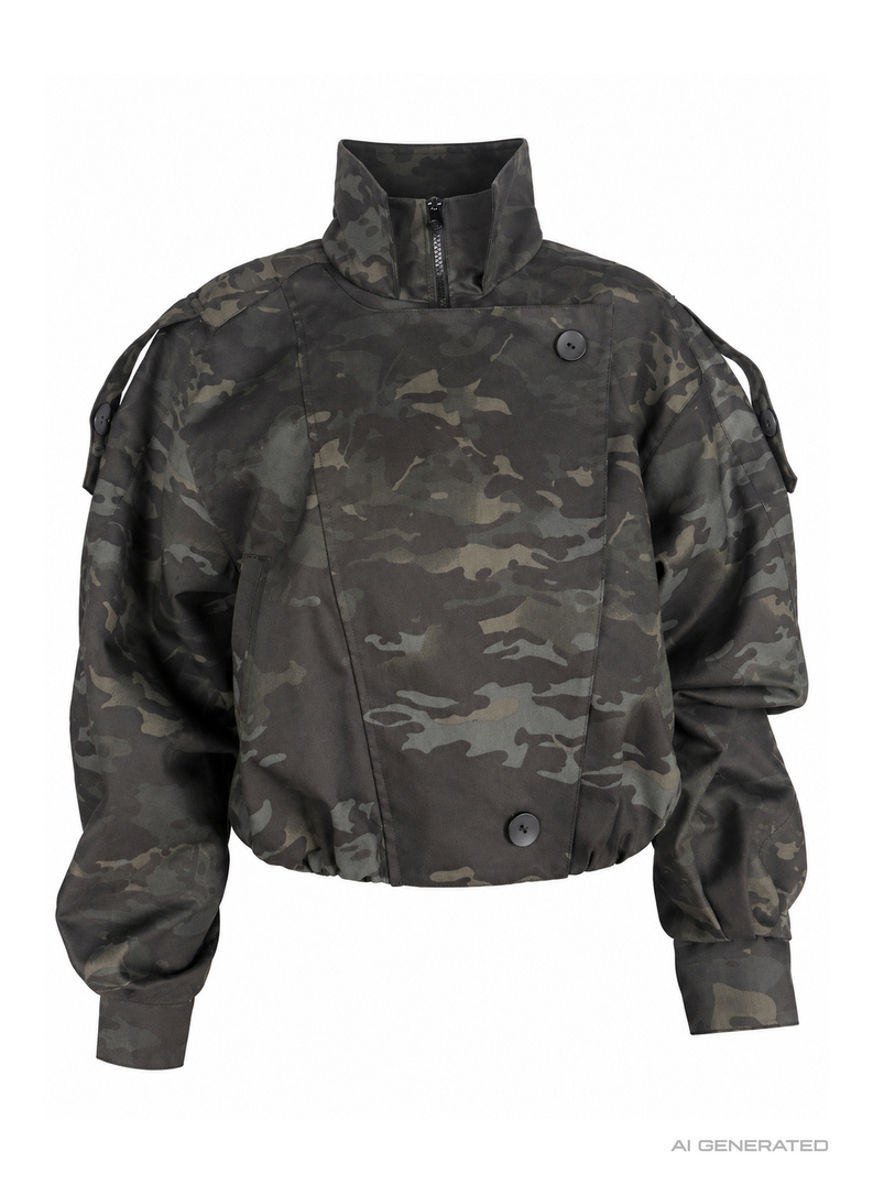 Kurtka moro COMMAND JACKET czarno-zielona