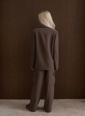 HIGH SOCIETY BLAZER in brown