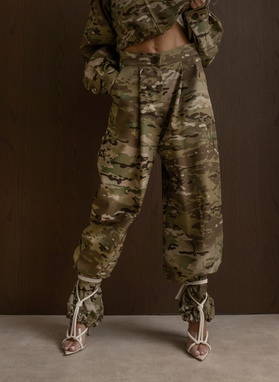 Olive camo trousers COMMAND PANTS
