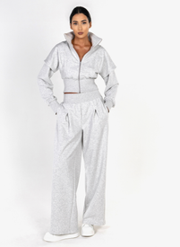 Damski komplet dresowy FIFTH AVENUE SET szary