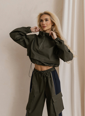 Women's UPTOWN REBEL SWEATSHIRT olive
