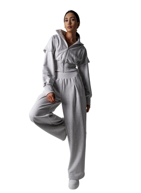 Damski komplet dresowy FIFTH AVENUE SET szary