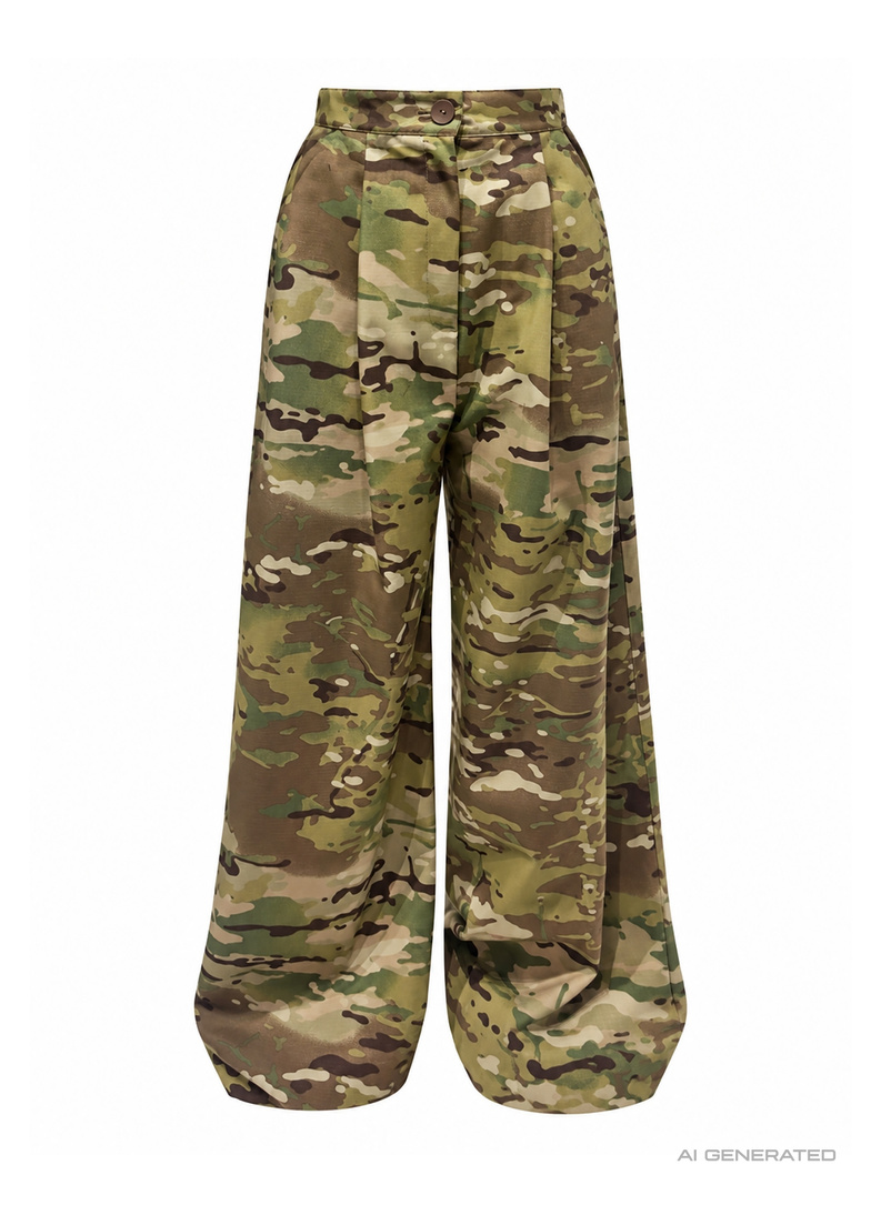 Olive camo trousers COMMAND PANTS
