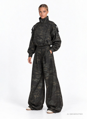 Kurtka moro COMMAND JACKET czarno-zielona