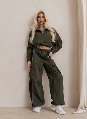 Women's UPTOWN REBEL SWEATSHIRT olive